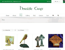 Tablet Screenshot of heraldiccraft.com